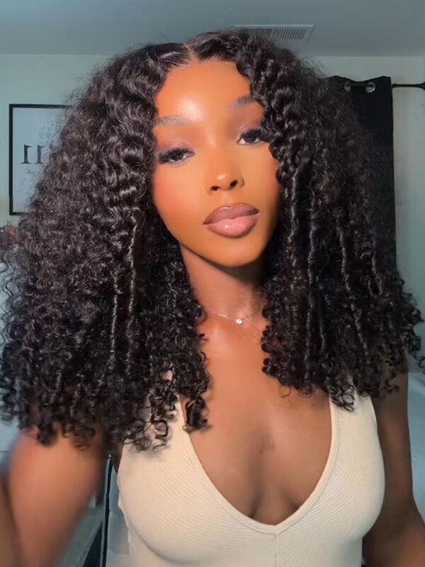 13x6 Glueless Lace Front Wig – Pre-Everything Drawstring Dome Cap, 180% Density Wear & Go Wig – US Stock