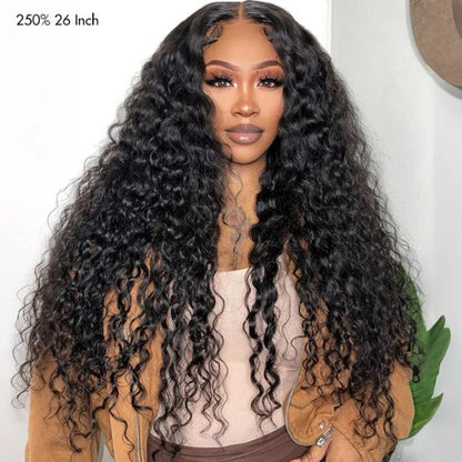 Glueless Lace Wig – Natural V-Shaped Hairline, Silky Human Hair, Instant Glam!100% Natural Hairline 250% Density